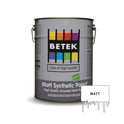 Betek Matt Synthetic Paint 0.75L