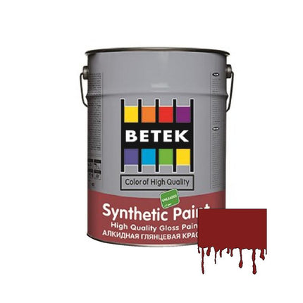საღებავი Betek Synthetic Paint 0.75ლტ #05 ალუბლისფერი