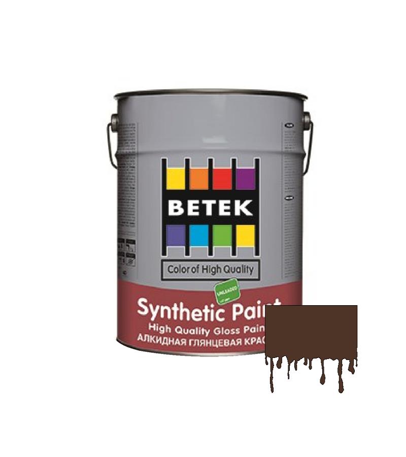 საღებავი Betek Synthetic Paint 0.75ლტ #07 D.Brown