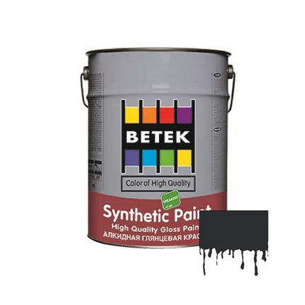 Betek Synthetic Paint 2.5L #25 Black