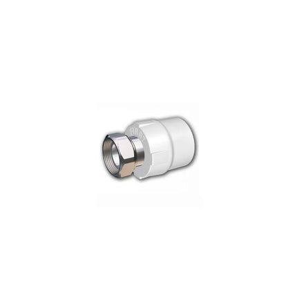 Union with American fitting 25x3/4" female thread (white)