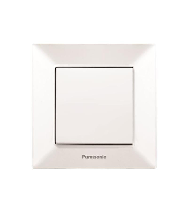 გადამრთველი PANASONIC 1-ნი (თეთრი)