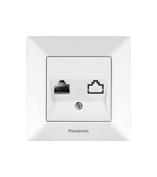 როზეტი PANASONIC კომპიუტერის Tekli Data (თეთრი)