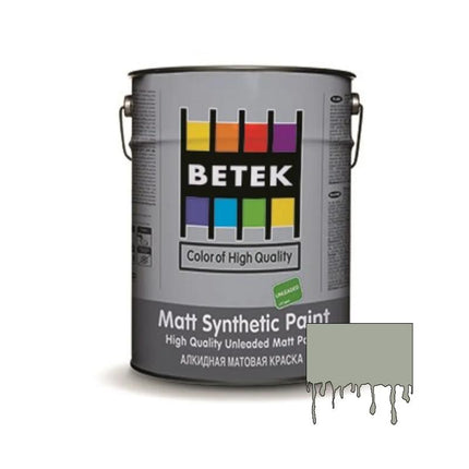 Betek Matt Synthetic Paint 2.5L #15 Grey