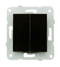 გადამრთველის მექანიზმი 2-ნი KARRE PLUS BLACK WKTT00092BL-EU1 "Panasonic"