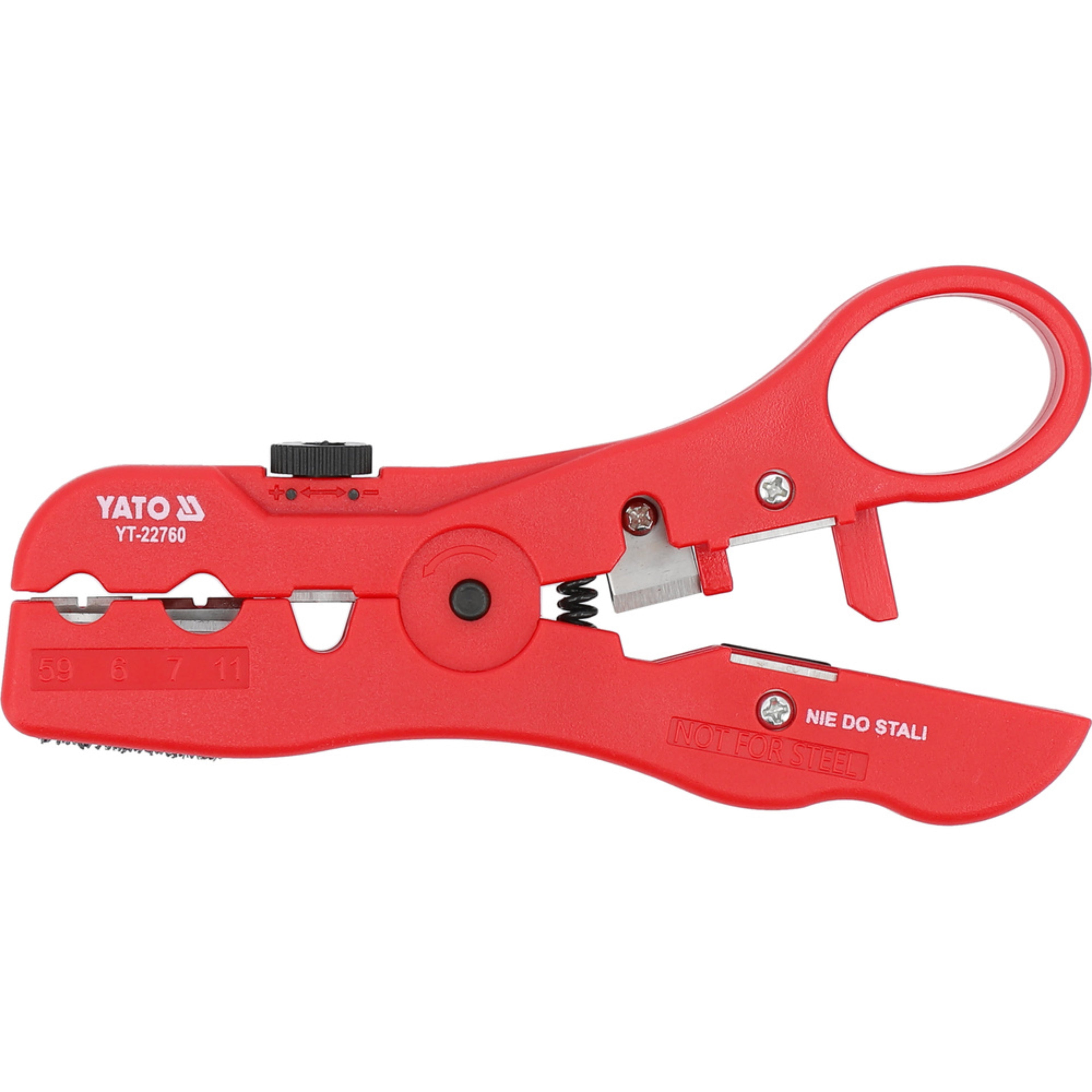 მავთულის საფრცქვნელი RG59 RG6 RG7 RG11 იტ-22760