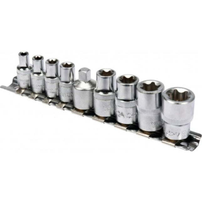 თავაკების ნაკრები /TORX/ 1/4" E5-E16 იტ-0520