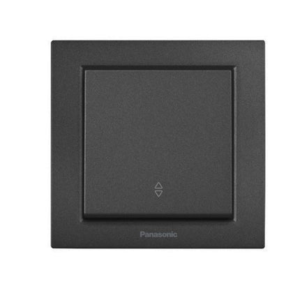 გადამრთველის მექანიზმი რევერსი 1-ნი KARRE PLUS BLACK WKTT00032BL-EU1 "Panasonic"