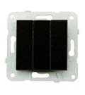 გადამრთველის მექანიზმი 3-ნი KARRE PLUS BLACK WKTT00152BL-EU1 "Panasonic"