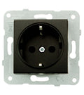 როზეტის მექანიზმი დამიწებით KARRE PLUS BLACK WKTT02022BL-EU1 "Panasonic"