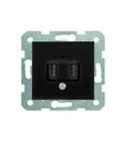 როზეტის მექანიზმი USB 5v-2a KARRE PLUS BLACK WKTT02312BL-EU1 "Panasonic"