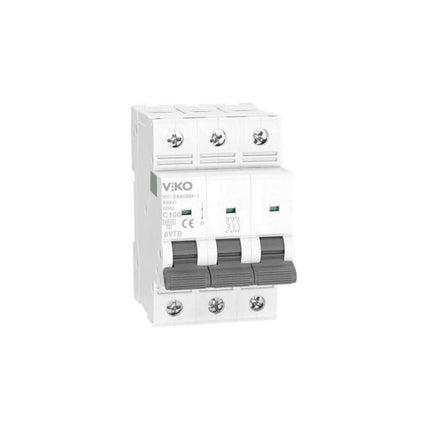 ელექტრო დამცველი 3x125A C 6 kA 6VTB-3C125 "VIKO"