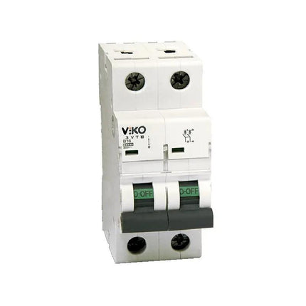 ელექტრო დამცველი 2x25A C 4.5 kA 4VTB-2C25 "VIKO"