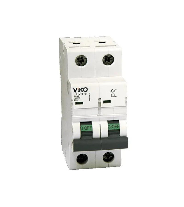 ელექტრო დამცველი 2x63A C 4.5 kA 4VTB-2C63 "VIKO"