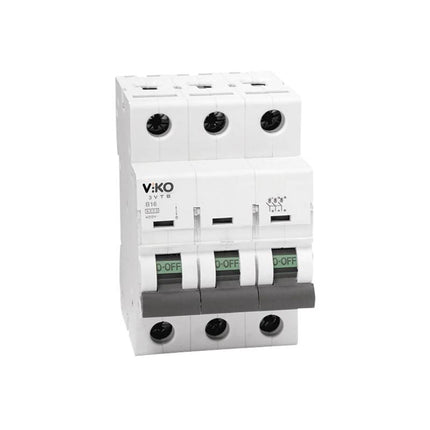 ელექტრო დამცველი 3x80A C 6 kA 6VTB-3C80 "VIKO"