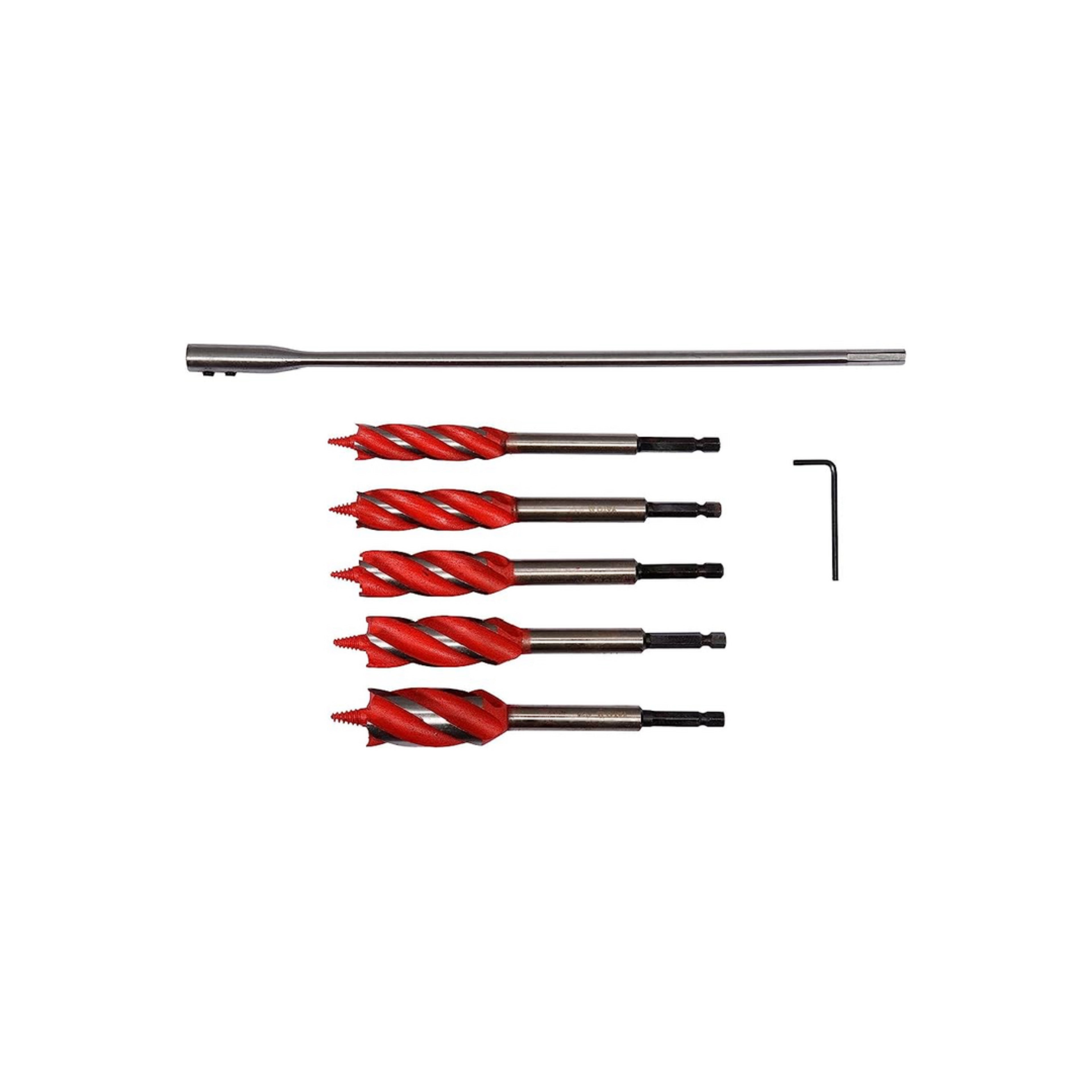 ბურღი პირების ნაკრები ხის 7ც 16-25მმ Yato