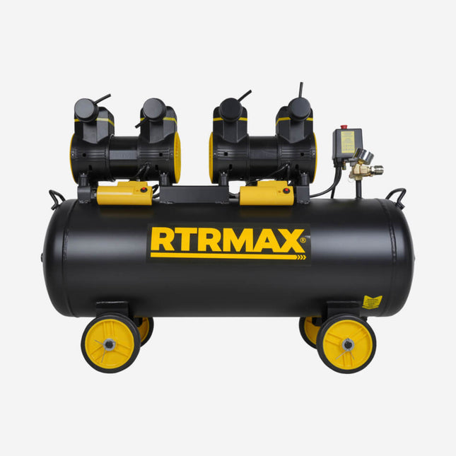 ჰაერის კომპრესორი ბორბლებზე 100ლ 2x1680W RTM7460