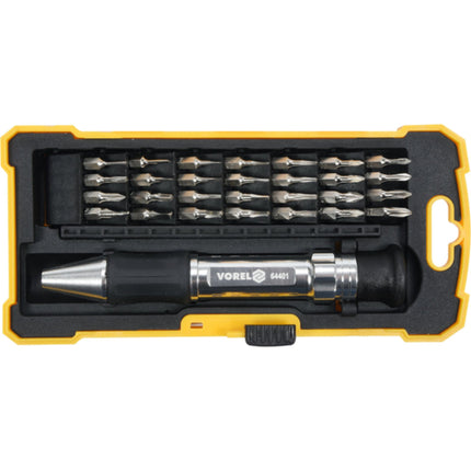 Screwdriver and bit set 29 pcs VR-64401