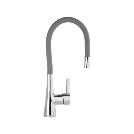 Faucet with gray flexible head VR-75710