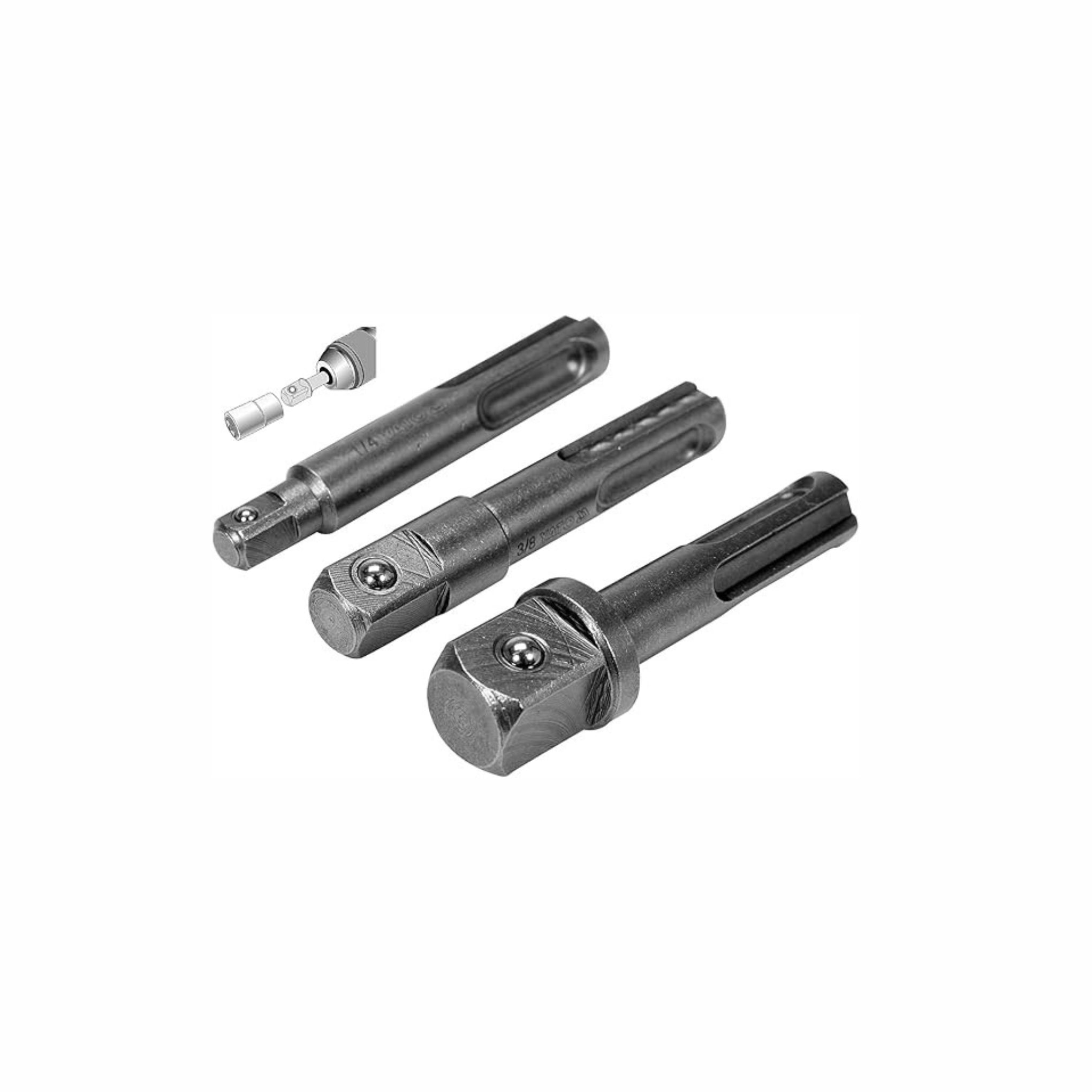 ადაფტორი 3ც SDS+ 1/4,3/8,1/2 იტ-04686