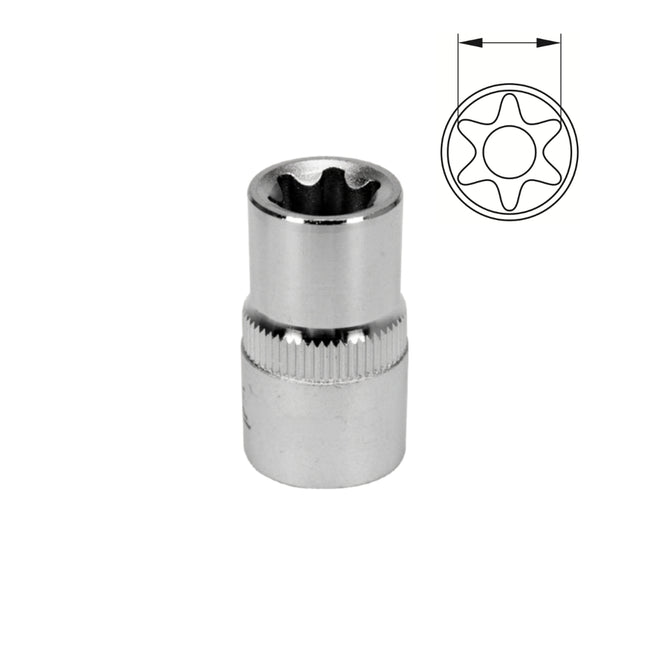 დაბალი თავაკი ქანჩის მოსახსნელი TORX 3/8" იატო