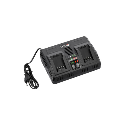 დამტენი ორმაგი 18V (2,4-4,5A) იტ-828501
