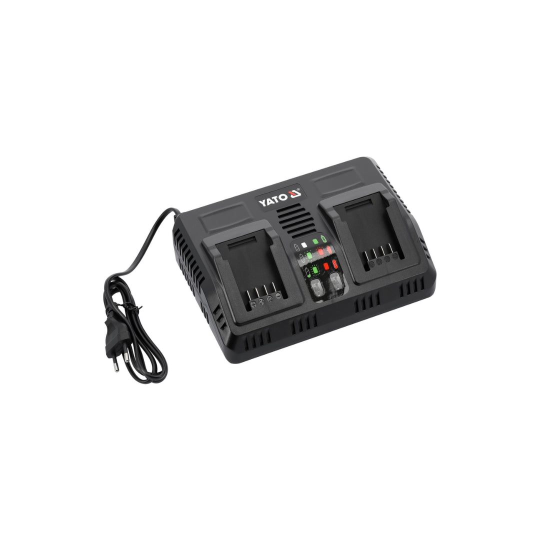 დამტენი ორმაგი 18V (2,4-4,5A) იტ-828501