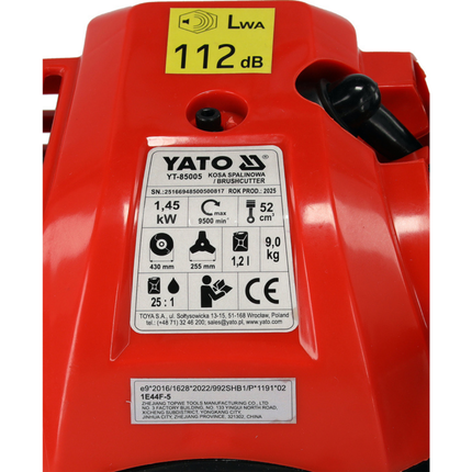 ბალახის სათიბი ბენზინზე 52cc იტ-85005