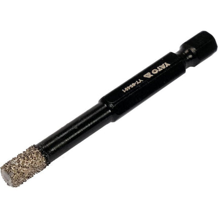 ალმასის ბურღი ექვსკუთხა ლილვით