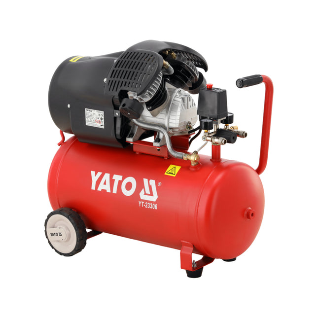 ჰაერის კომპრესორი 50ლ (2 პორშინიანი) 3HP 2200W იტ-23306