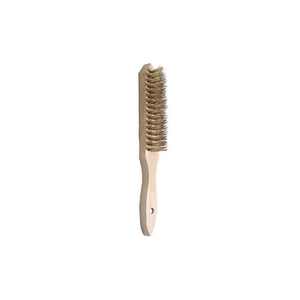Wire brush with wooden handle BT-3303