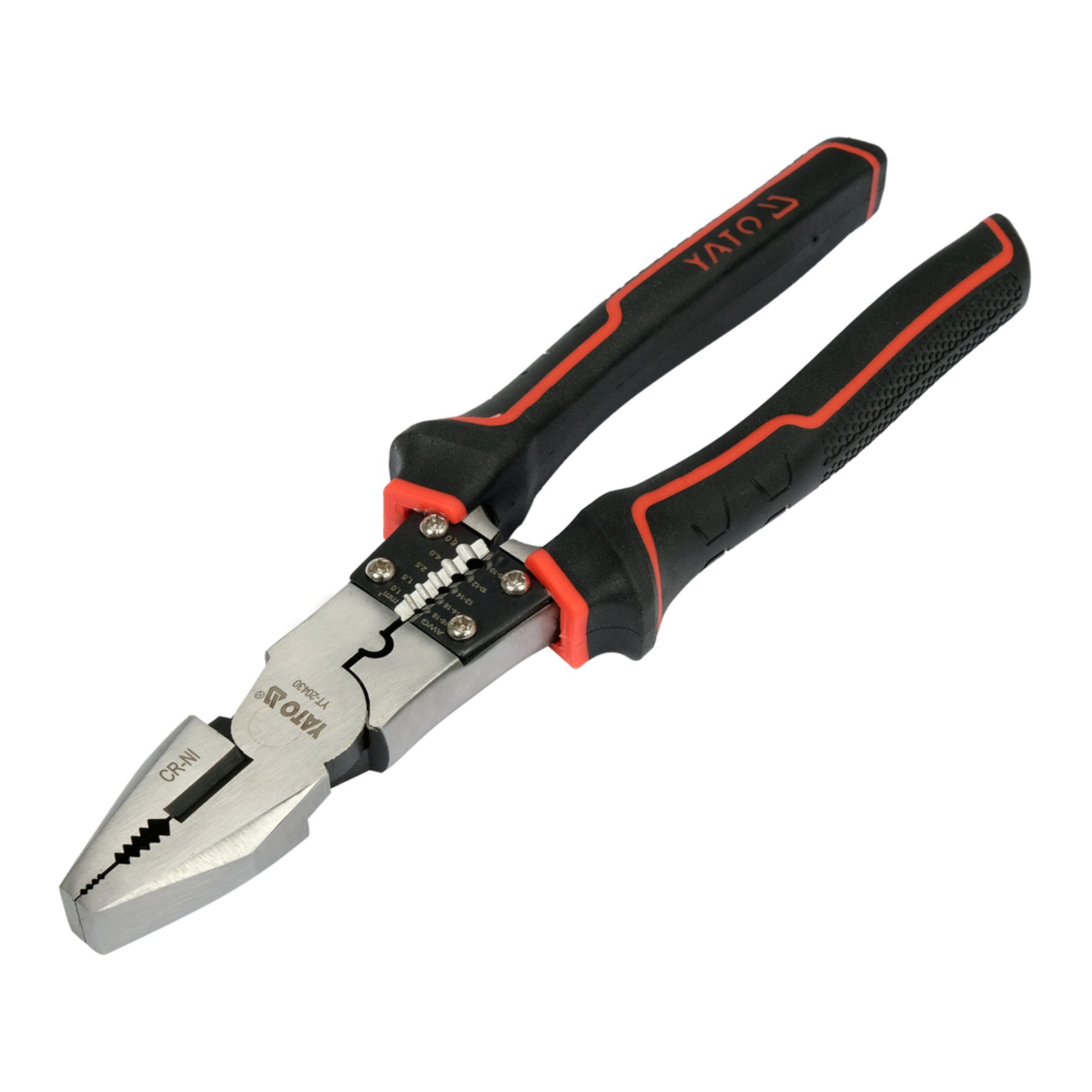 ბრტყელტუჩა მავთულის საფრცქვნელით 220მმ იტ-20430