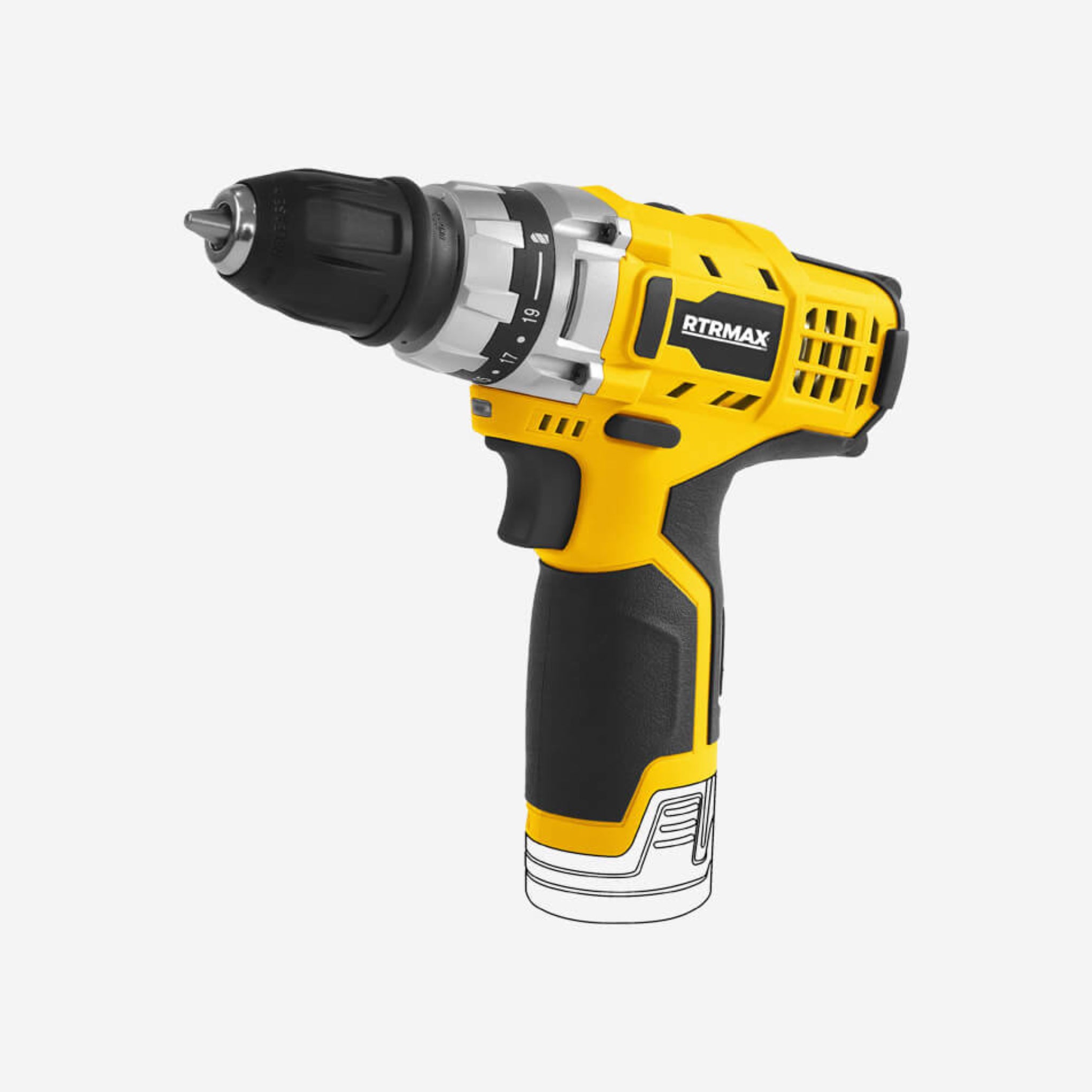 დრელი ელემენტით 2X1.5Ah 12V RTX1212