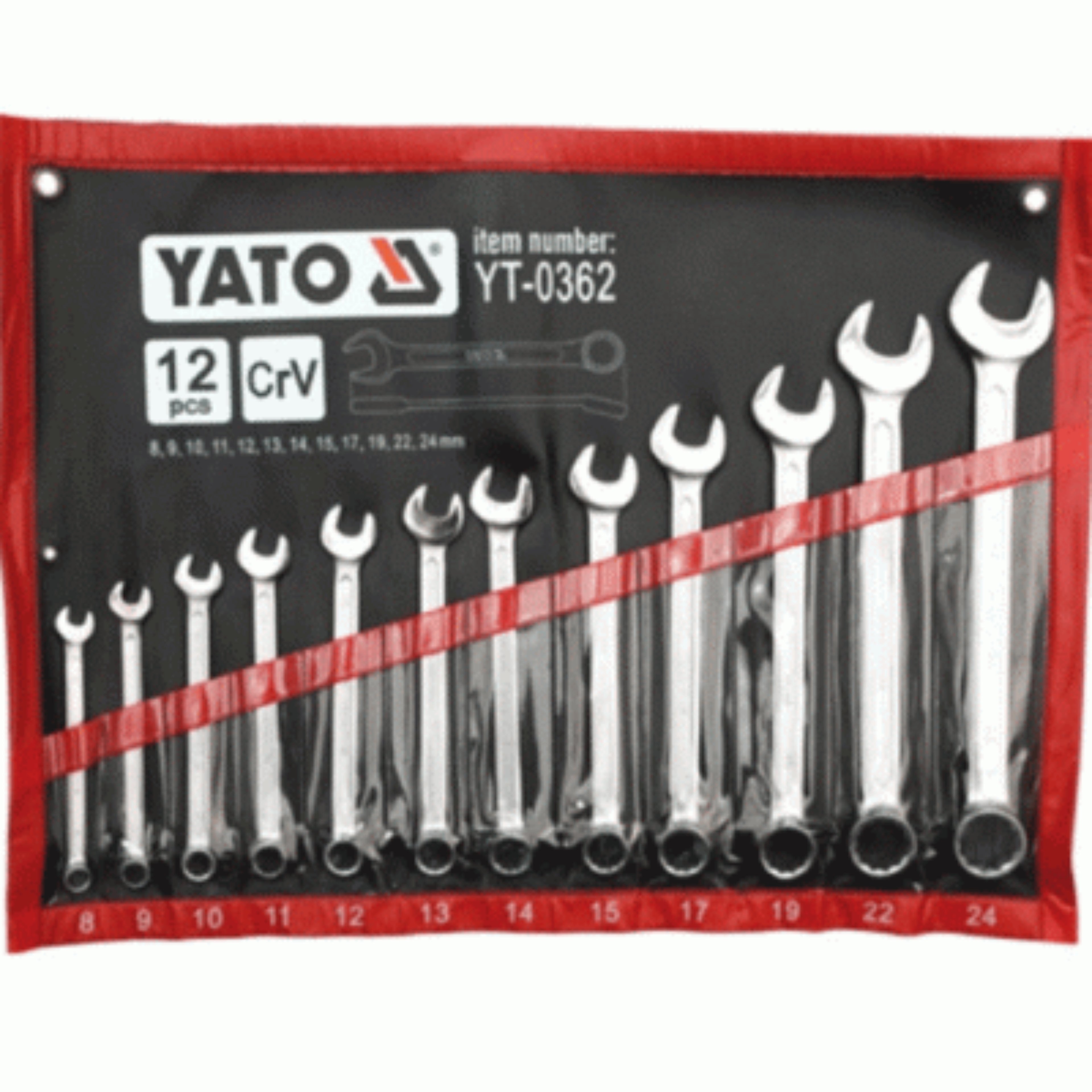 არგასახსნელი (კომბინირებული) ყანჩის გასაღების ნაკრები 12ციტ-03621